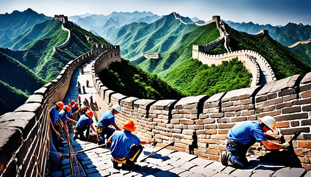 Great Wall of China history