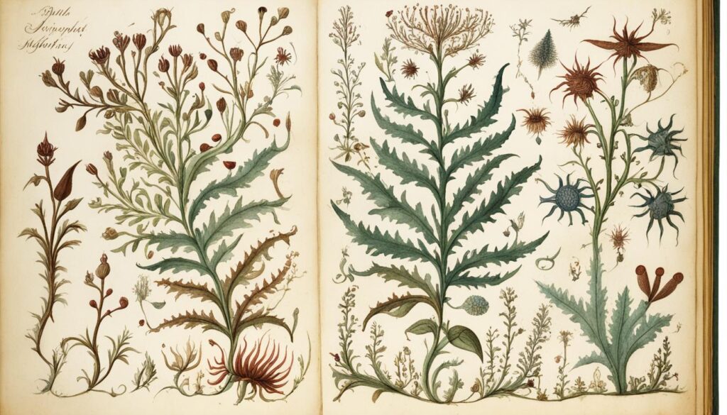 Voynich Manuscript illustrations