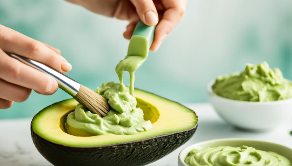 avocado hair mask