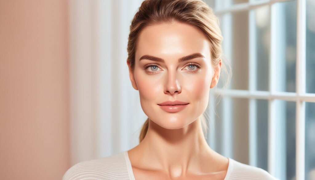 dewy complexion