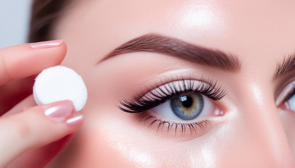 makeup removal for lashes