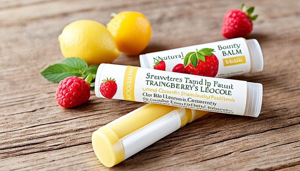 natural lip balm flavors
