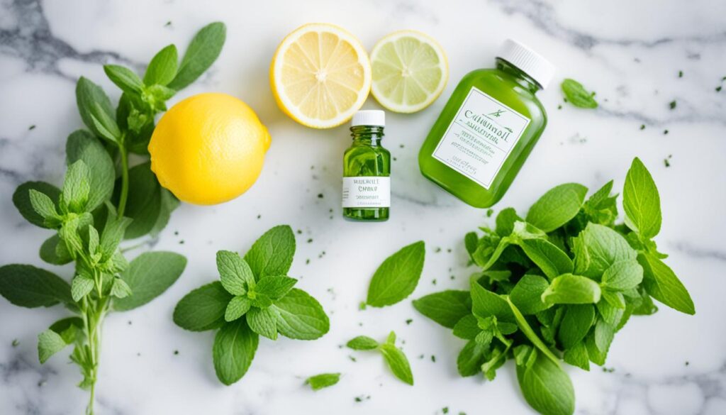 natural skincare for shine control