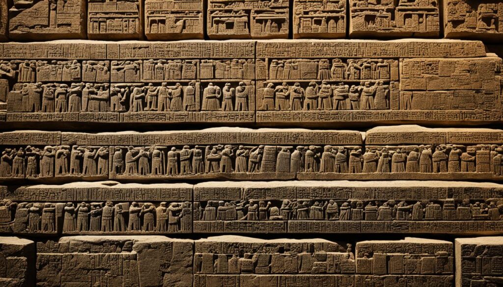 structure of Hammurabi's Code
